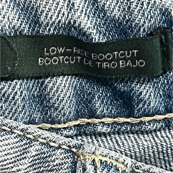 Wild Fable Low Rise Boot-Cut Denim Jeans - Size 8 - Picture 7 of 7